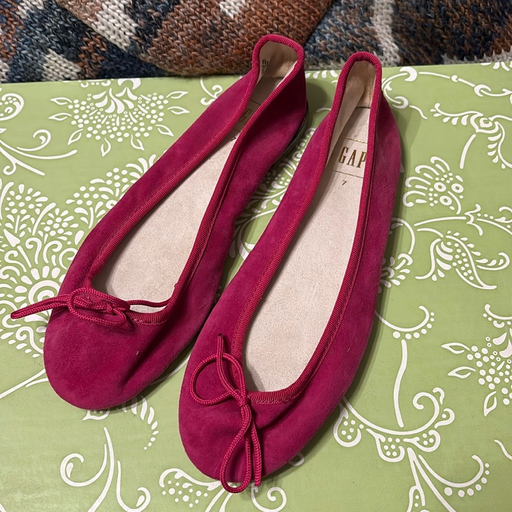 Gap pink ballet flats